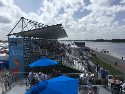 Grandstands from the Finish Tower